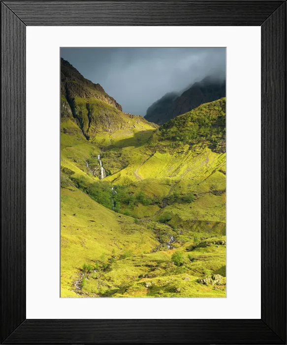 Framed Print : Stream flowing from mountains in Glencoe, Glencoe, Scottish Highlands, Scotland, UK Framed Print : Stream flowing from mountains in Glencoe, Glencoe, Scottish Highlands, Scotland, UK