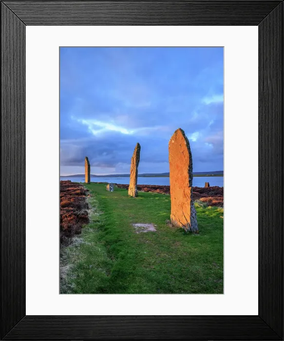 Framed Print : Ring of Brodgar, Orkney, Scotland, UK Framed Print : Ring of Brodgar, Orkney, Scotland, UK