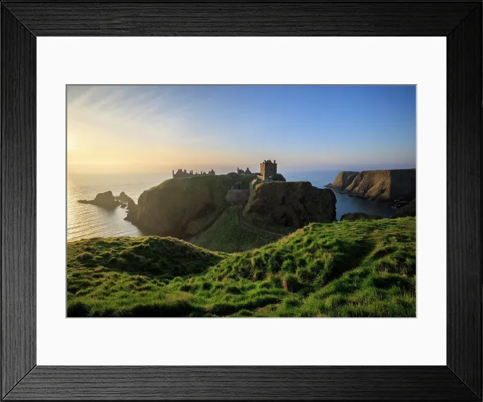 Framed Print : Dunnotar Castle Peterhead, Scotland, UK Framed Print : Dunnotar Castle Peterhead, Scotland, UK