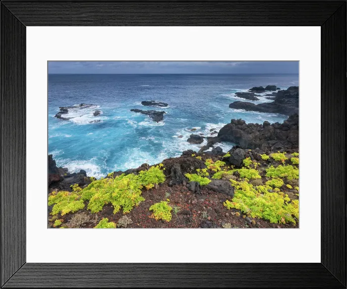 Framed Print : Spain, Canary Islands, El Hierro, Punta Norte Framed Print : Spain, Canary Islands, El Hierro, Punta Norte