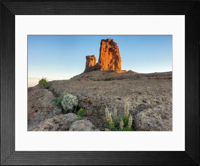 Framed Print : Spain, Canary Islands, Gran Canaria, Roque Nublo Framed Print : Spain, Canary Islands, Gran Canaria, Roque Nublo