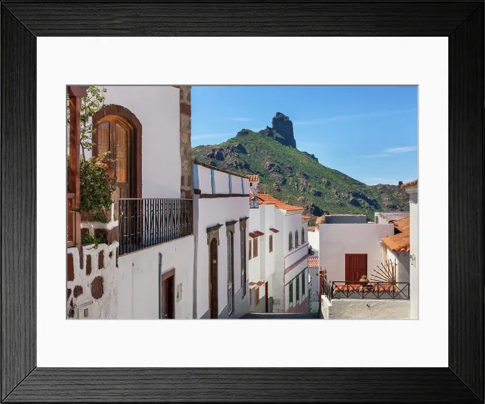 Framed Print : Spain, Canary Islands, Gran Canaria, Tejeda Framed Print : Spain, Canary Islands, Gran Canaria, Tejeda