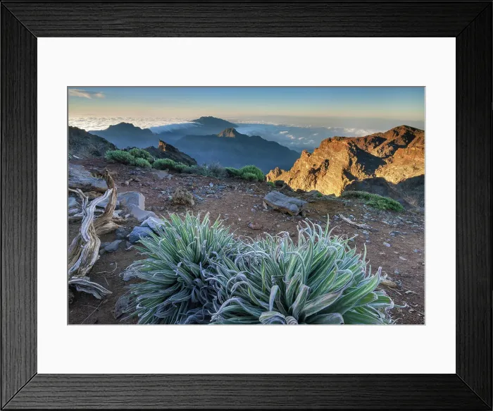 Framed Print : Spain, Canary Islands, La Palma, Roque de los Muchachos