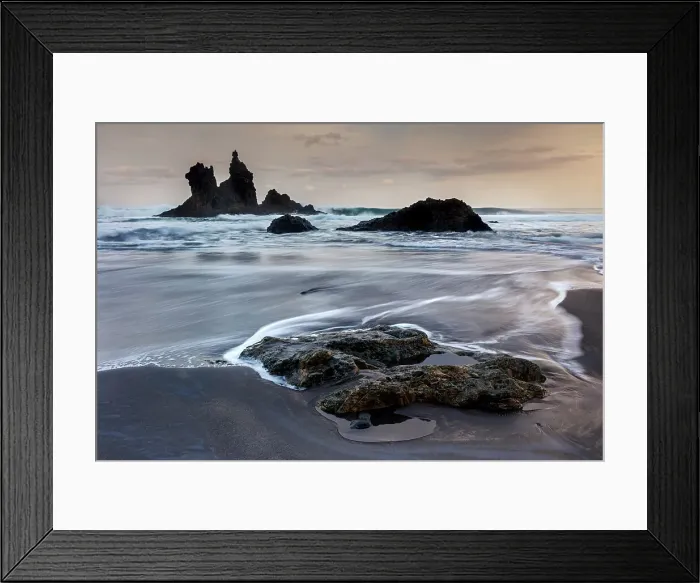 Framed Print : Spain, Canary Islands, Tenerife, Anaga region, Playa de Benijo Framed Print : Spain, Canary Islands, Tenerife, Anaga region, Playa de Benijo