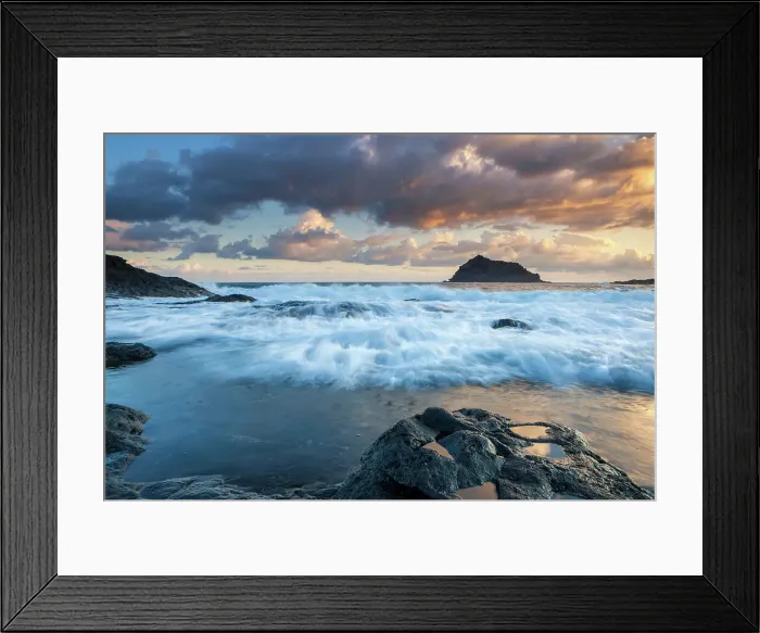Framed Print : Spain, Canary Islands, Tenerife, Playa de Garachico Framed Print : Spain, Canary Islands, Tenerife, Playa de Garachico