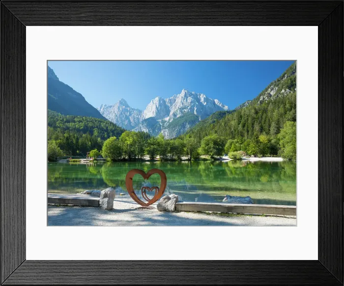 Framed Print : Lake Jasna & the Julian Alps, Kranjska Gora, Triglav National Park, Slovenia Framed Print : Lake Jasna & the Julian Alps, Kranjska Gora, Triglav National Park, Slovenia