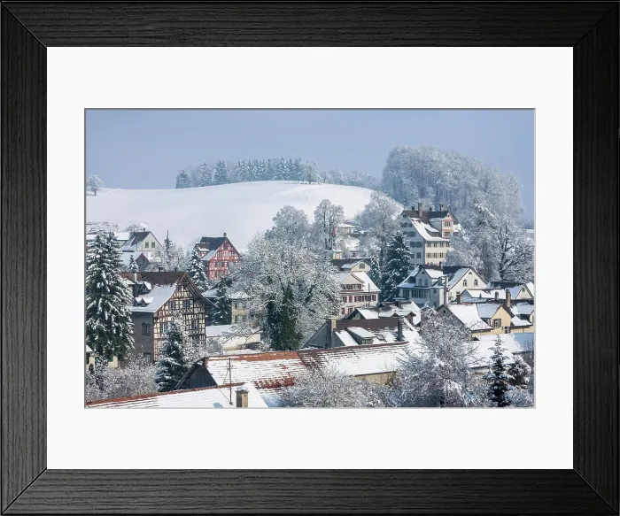 Framed Print : Switzerland, Canton of Thurgau, village Framed Print : Switzerland, Canton of Thurgau, village
