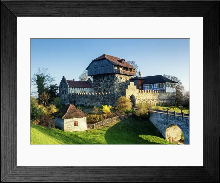 Framed Print : Switzerland, Canton of Thurgau, Mammertshofen castle Framed Print : Switzerland, Canton of Thurgau, Mammertshofen castle