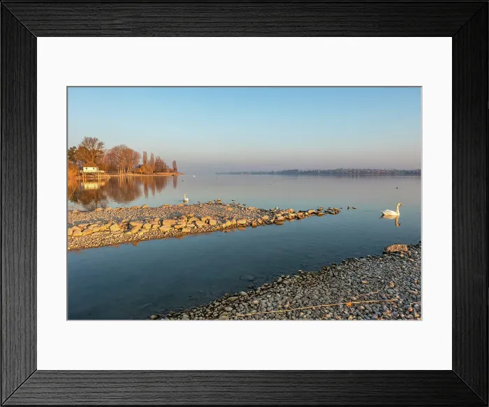 Framed Print : Switzerland, Canton of Thurgau, Ermatingen, Lake Constance Framed Print : Switzerland, Canton of Thurgau, Ermatingen, Lake Constance