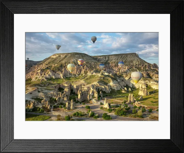 Framed Print : Hot air balloons, Goreme, Cappadocia, Nevsehir Province, Central Anatolia, Turkey Framed Print : Hot air balloons, Goreme, Cappadocia, Nevsehir Province, Central Anatolia, Turkey