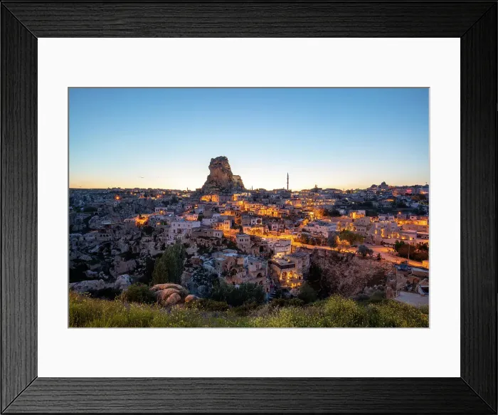 Framed Print : Ortahisar, Cappadocia, Central Anatolia, Turkey Framed Print : Ortahisar, Cappadocia, Central Anatolia, Turkey