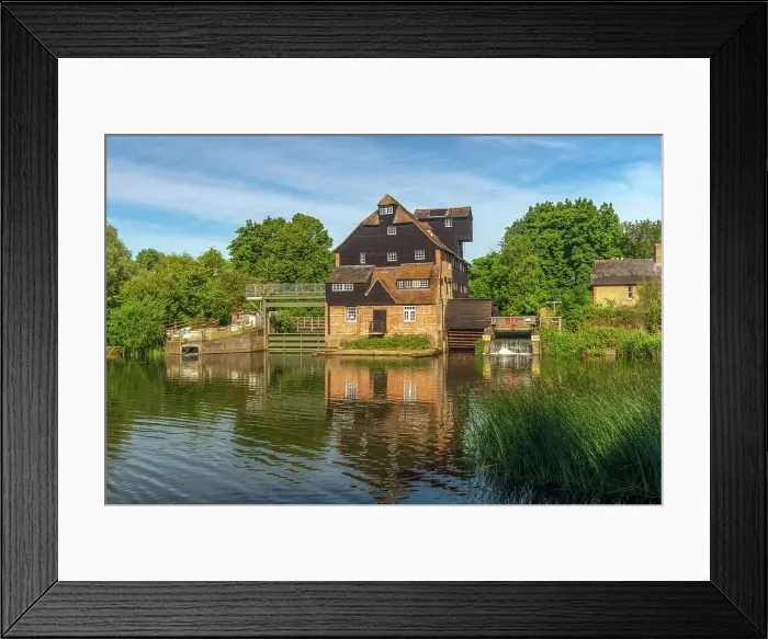 Framed Print : UK, England, Cambridgeshire, Houghton, River Great Ouse, Houghton Mill Framed Print : UK, England, Cambridgeshire, Houghton, River Great Ouse, Houghton Mill