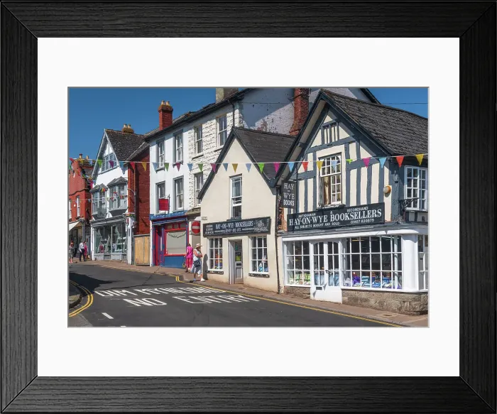 Framed Print : UK, Wales, Powys, Hay-on-Wye, Hay-on-Wye Booksellers bookshop Framed Print : UK, Wales, Powys, Hay-on-Wye, Hay-on-Wye Booksellers bookshop