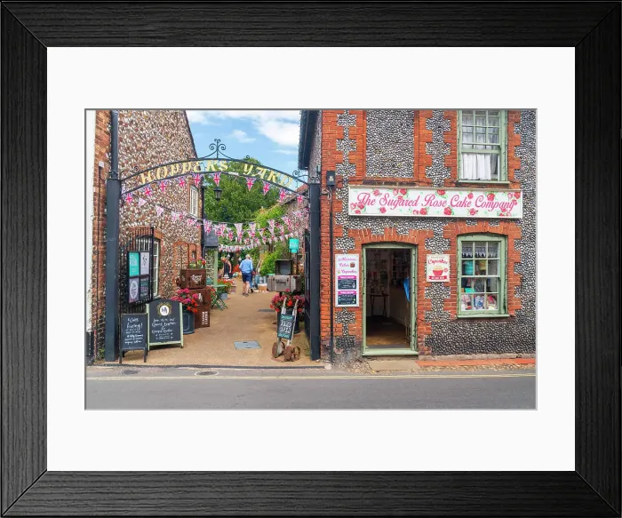 Framed Print : UK, England, Norfolk, North Norfolk, Holt