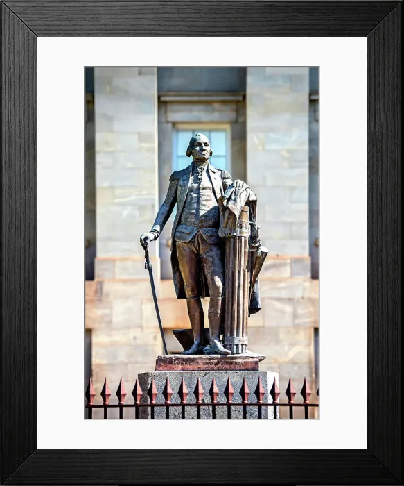 Framed Print : USA, Raleigh, North Carolina, George Washington Statue, 1857, State Capitol Building Framed Print : USA, Raleigh, North Carolina, George Washington Statue, 1857, State Capitol Building