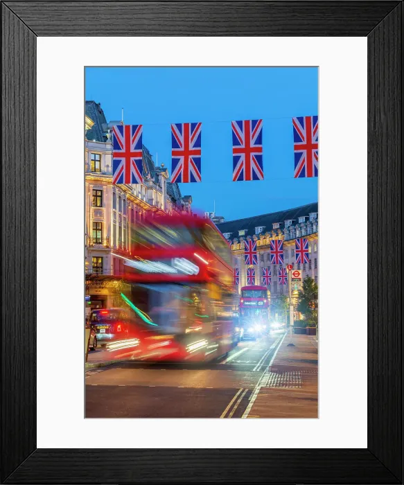 Framed Print : UK, England, London, Regent Street Framed Print : UK, England, London, Regent Street
