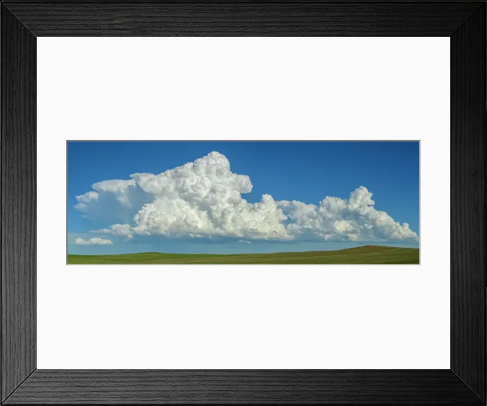 Framed Print : USA, Great Plains, North Dakota, Cloud Panorama Framed Print : USA, Great Plains, North Dakota, Cloud Panorama