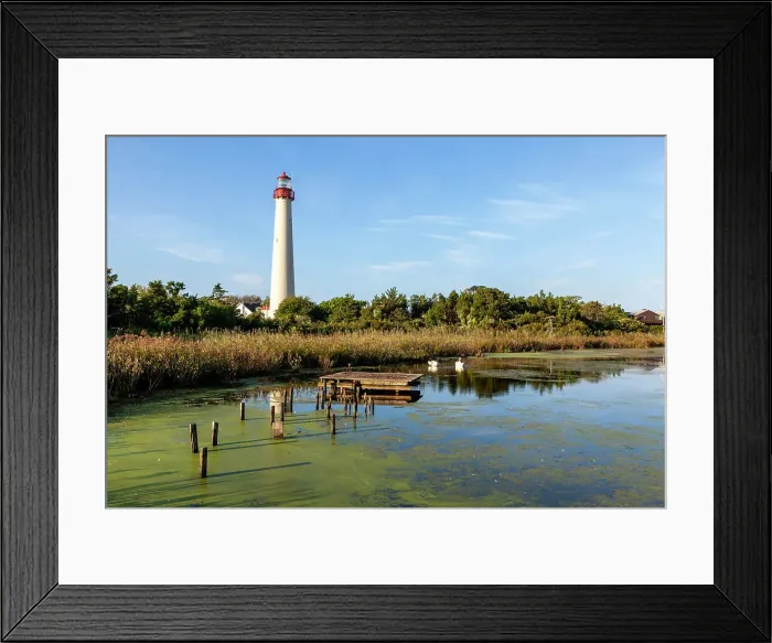 Framed Print : Cape May Lighthouse, Cape May Point State Park, New Jersey, USA Framed Print : Cape May Lighthouse, Cape May Point State Park, New Jersey, USA