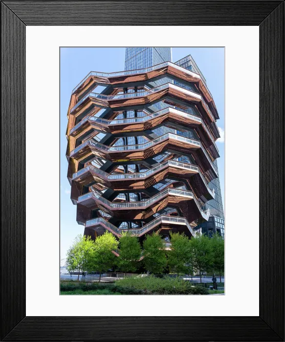 Framed Print : The Vessel, Hudson Yards, New York City, New York State, USA