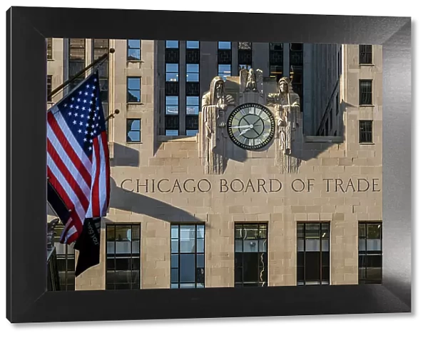 Chicago Board of Trade building, Chicago, Illinois, USA