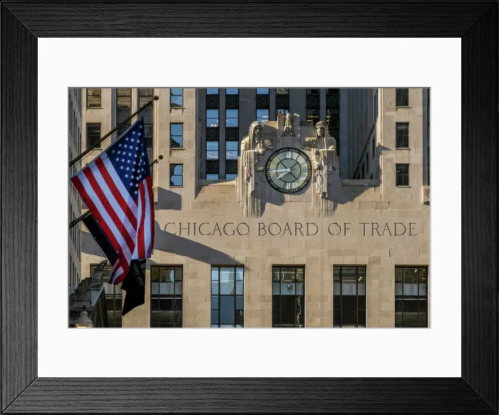 Framed Print : Chicago Board of Trade building, Chicago, Illinois, USA Framed Print : Chicago Board of Trade building, Chicago, Illinois, USA
