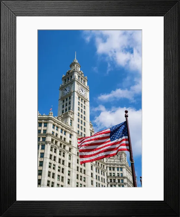 Framed Print : Wrigley Building, Chicago, Illinois, USA Framed Print : Wrigley Building, Chicago, Illinois, USA