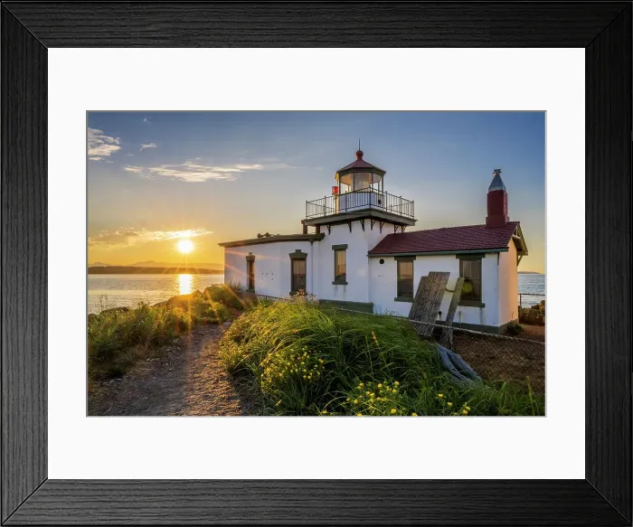 Framed Print : West Point Lighthouse (Discovery Park Lighthouse), Discovery Park, Seattle, Washington, USA Framed Print : West Point Lighthouse (Discovery Park Lighthouse), Discovery Park, Seattle, Washington, USA