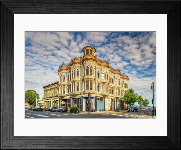 Framed Print : Victorian building, Port Townsend, Washington, USA Framed Print : Victorian building, Port Townsend, Washington, USA