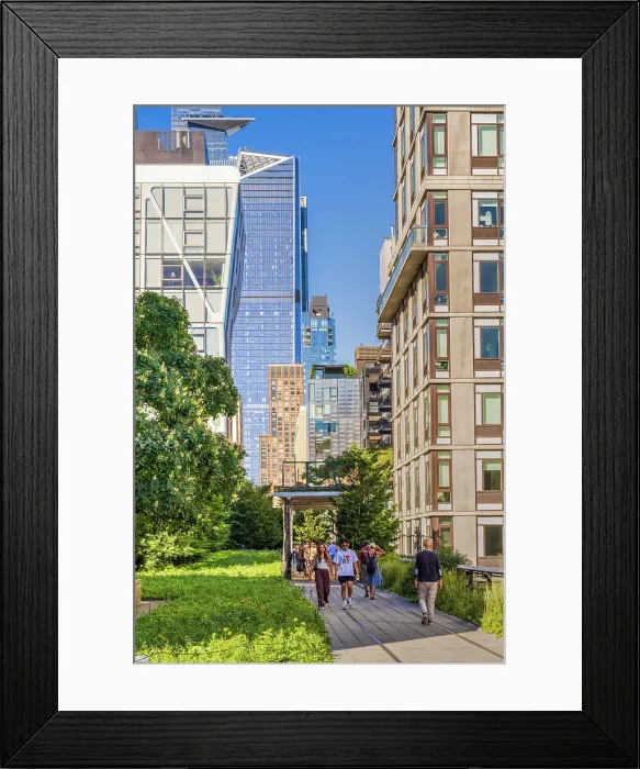 Framed Print : High Line elevated park, Manhattan, New York, USA Framed Print : High Line elevated park, Manhattan, New York, USA