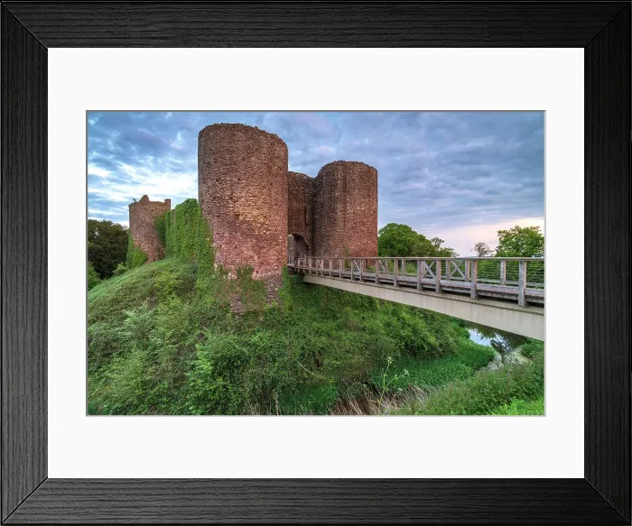Framed Print : The ruins of White Castle, one of the Three Castles in Monmouthshire, Wales, UK. Spring (May) 2022 Framed Print : The ruins of White Castle, one of the Three Castles in Monmouthshire, Wales, UK. Spring (May) 2022