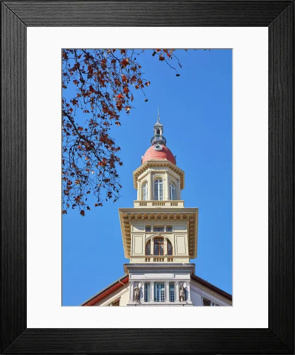 Framed Print : A dome of La Inmobiliaria building (former Heinlein Palace) on Avenida de Mayo, Monserrat, Buenos Aires, Argentina Framed Print : A dome of La Inmobiliaria building (former Heinlein Palace) on Avenida de Mayo, Monserrat, Buenos Aires, Argentina