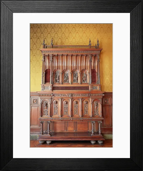 Framed Print : Carved wooden furniture inside the Palacio Paz building, Retiro, Buenos Aires, Argentina Framed Print : Carved wooden furniture inside the Palacio Paz building, Retiro, Buenos Aires, Argentina
