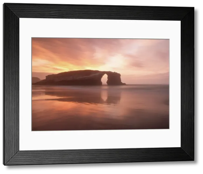 Framed Print : Praia at Catedrais during a low tide, Galicia, Spain Framed Print : Praia at Catedrais during a low tide, Galicia, Spain