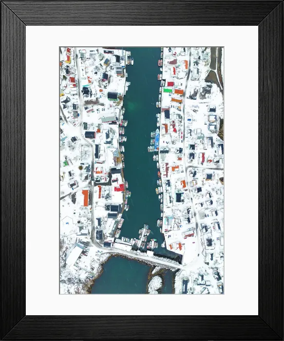 Framed Print : Fisherman village of Henningsvaer, Lofoten island, Norway Framed Print : Fisherman village of Henningsvaer, Lofoten island, Norway