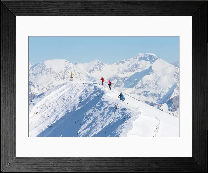 Framed Print : Alpinists on top of Pizzo Baciamorti, Taleggio valley, Val Brembana, Orobie alps, Lombardy Italian alps, Italy Framed Print : Alpinists on top of Pizzo Baciamorti, Taleggio valley, Val Brembana, Orobie alps, Lombardy Italian alps, Italy