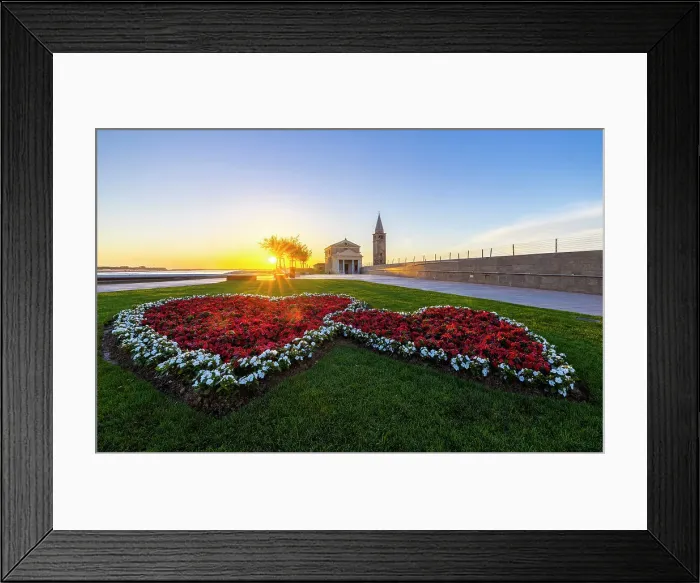 Framed Print : Sunrise at Madonna dell'Angelo Church, Caorle, Veneto, Italy, Southern Europe Framed Print : Sunrise at Madonna dell'Angelo Church, Caorle, Veneto, Italy, Southern Europe