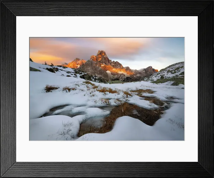 Framed Print : Pale di San Martino from Cavallazza at sunset, Parco Naturale Paneveggio Pale di San Martino, Lagorai chain, Trento, Trentino Alto Adige, Italy Framed Print : Pale di San Martino from Cavallazza at sunset, Parco Naturale Paneveggio Pale di San Martino, Lagorai chain, Trento, Trentino Alto Adige, Italy