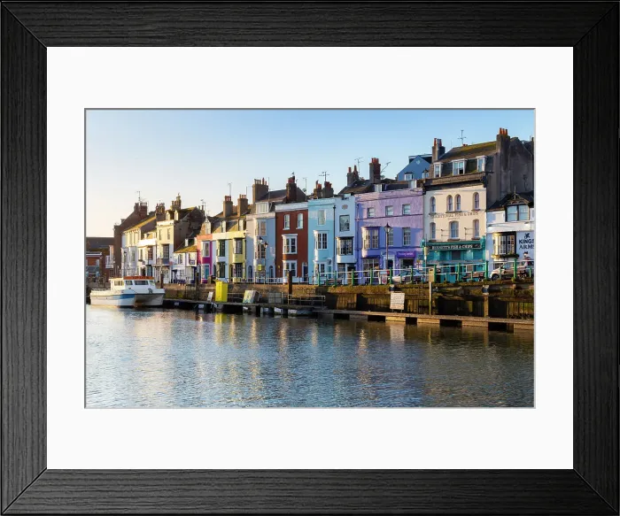 Framed Print : Morning view of the Weymouth harbor. Weymouth, Jurassic coast, Dorset, England, United Kingdom Framed Print : Morning view of the Weymouth harbor. Weymouth, Jurassic coast, Dorset, England, United Kingdom