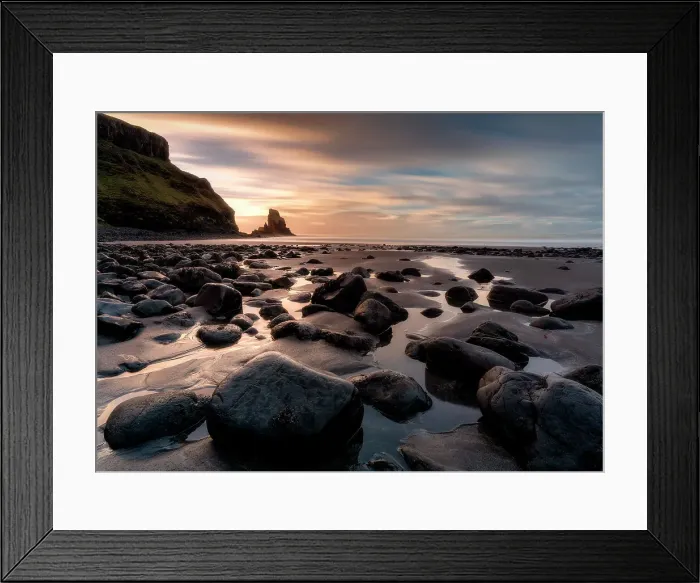 Framed Print : Europe, United Kingdom, Scotland, Isle of Skye: Talisker Bay Framed Print : Europe, United Kingdom, Scotland, Isle of Skye: Talisker Bay