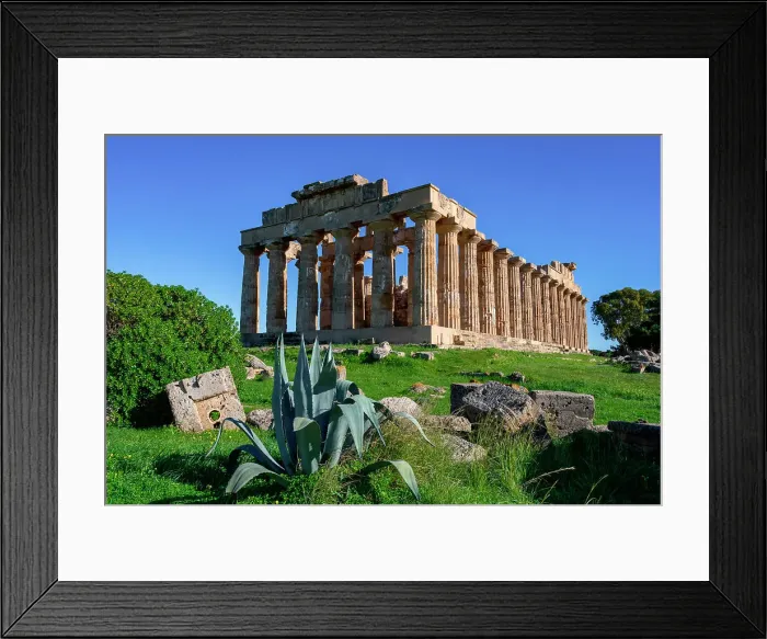 Framed Print : Selinunte archaeological park, Selinunte, Mazara del Vallo, Sicily, Italy Framed Print : Selinunte archaeological park, Selinunte, Mazara del Vallo, Sicily, Italy