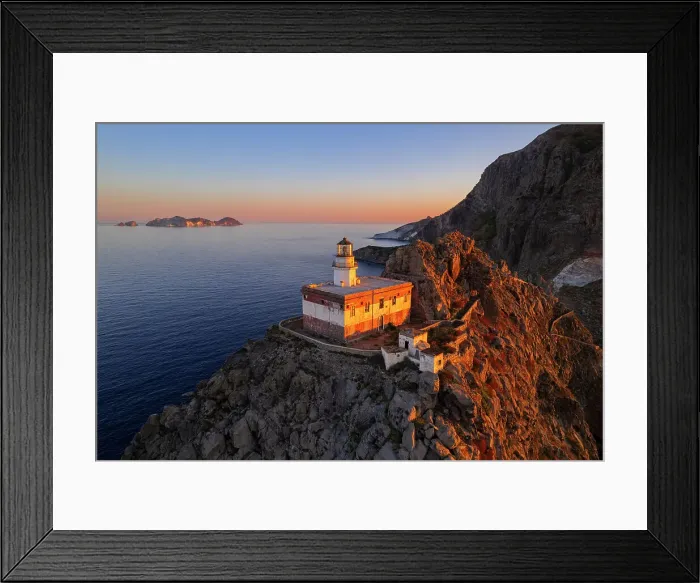Framed Print : Lighthouse of Punta della Guardia, Ponza island, Archipelago Pontino, Lazio, Italy Framed Print : Lighthouse of Punta della Guardia, Ponza island, Archipelago Pontino, Lazio, Italy
