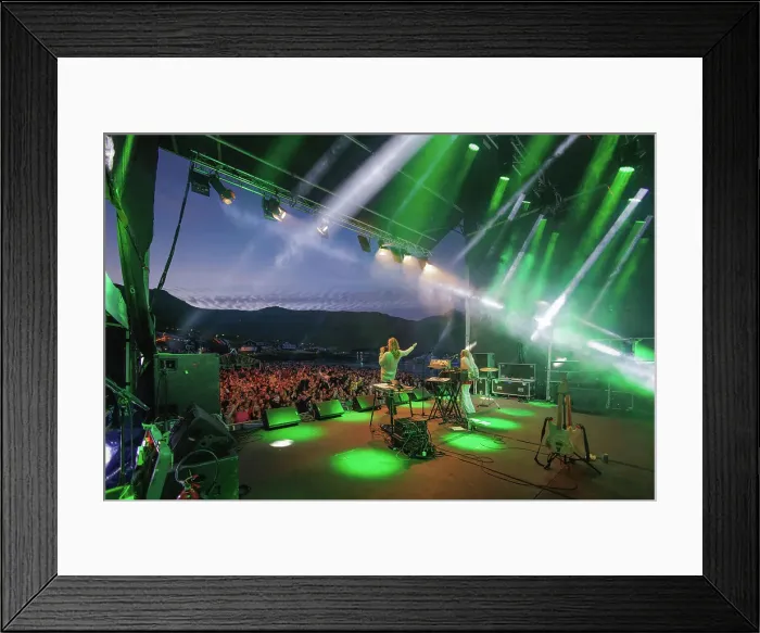 Framed Print : The Icelandic singer Daði Freyr performing at G! Festival in the village of Syðrugota. Island of Eysturoy. Faroe Islands Framed Print : The Icelandic singer Daði Freyr performing at G! Festival in the village of Syðrugota. Island of Eysturoy. Faroe Islands