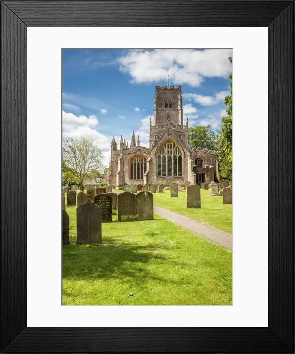 Framed Print : Cotswolds Cathedral in Northleach, Gloucestershire, England Framed Print : Cotswolds Cathedral in Northleach, Gloucestershire, England