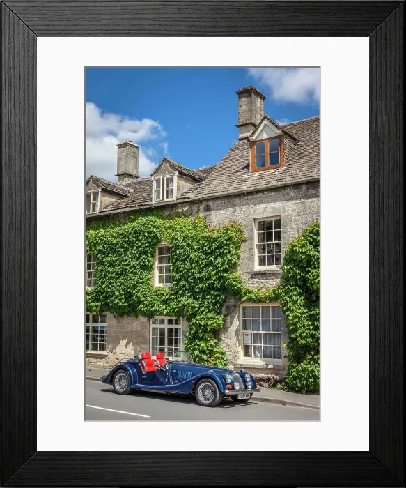 Framed Print : Old MG at Bournton-on-the-Water, Cotswolds, Gloucestershir, England Framed Print : Old MG at Bournton-on-the-Water, Cotswolds, Gloucestershir, England