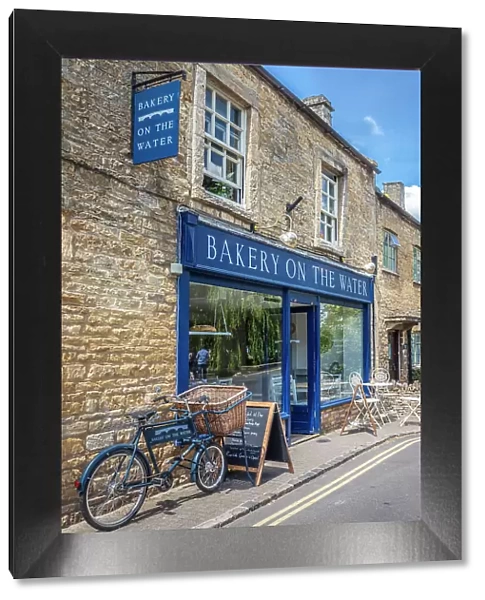 Bakery in the old town of Bournton-on-the-Water, Cotswolds, Gloucestershire, England