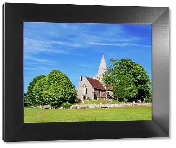 Church of St. Andrew, Alfriston, Wealden District, East Sussex, England, United Kingdom