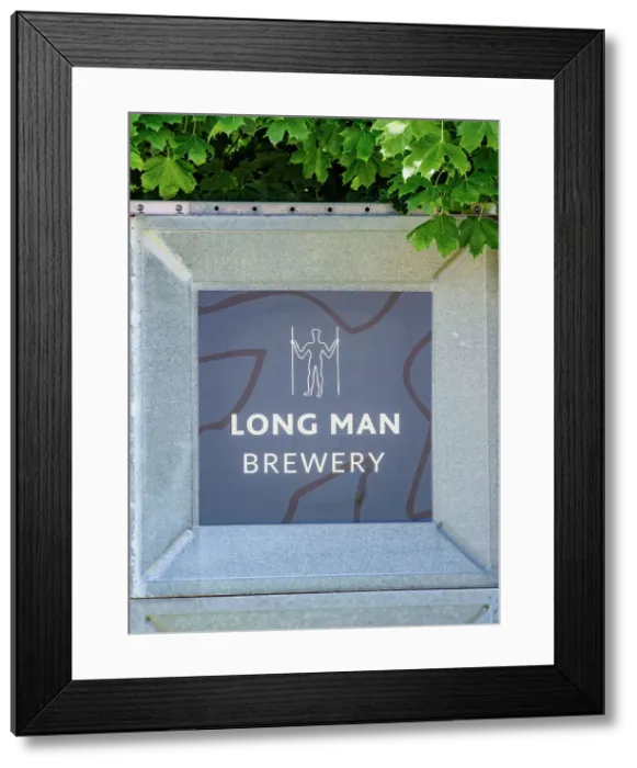 Framed Print : Long Man Brewery, detailed view, Litlington, Wealden District, East Sussex, England, United Kingdom Framed Print : Long Man Brewery, detailed view, Litlington, Wealden District, East Sussex, England, United Kingdom