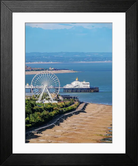 Framed Print : Ferris Wheel and Eastbourne Pier, elevated view, Eastbourne, East Sussex, England, United Kingdom Framed Print : Ferris Wheel and Eastbourne Pier, elevated view, Eastbourne, East Sussex, England, United Kingdom