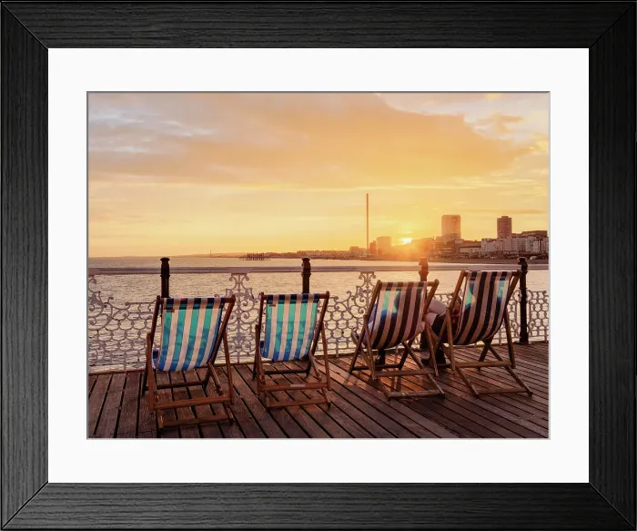 Framed Print : Brighton Palace Pier at sunset, City of Brighton and Hove, East Sussex, England, United Kingdom Framed Print : Brighton Palace Pier at sunset, City of Brighton and Hove, East Sussex, England, United Kingdom