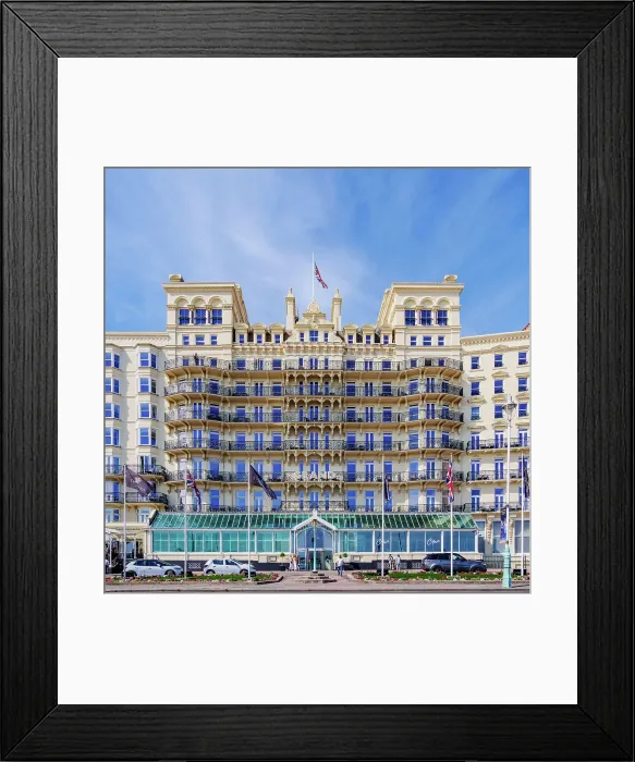 Framed Print : The Grand Hotel, Brighton, City of Brighton and Hove, East Sussex, England, United Kingdom Framed Print : The Grand Hotel, Brighton, City of Brighton and Hove, East Sussex, England, United Kingdom
